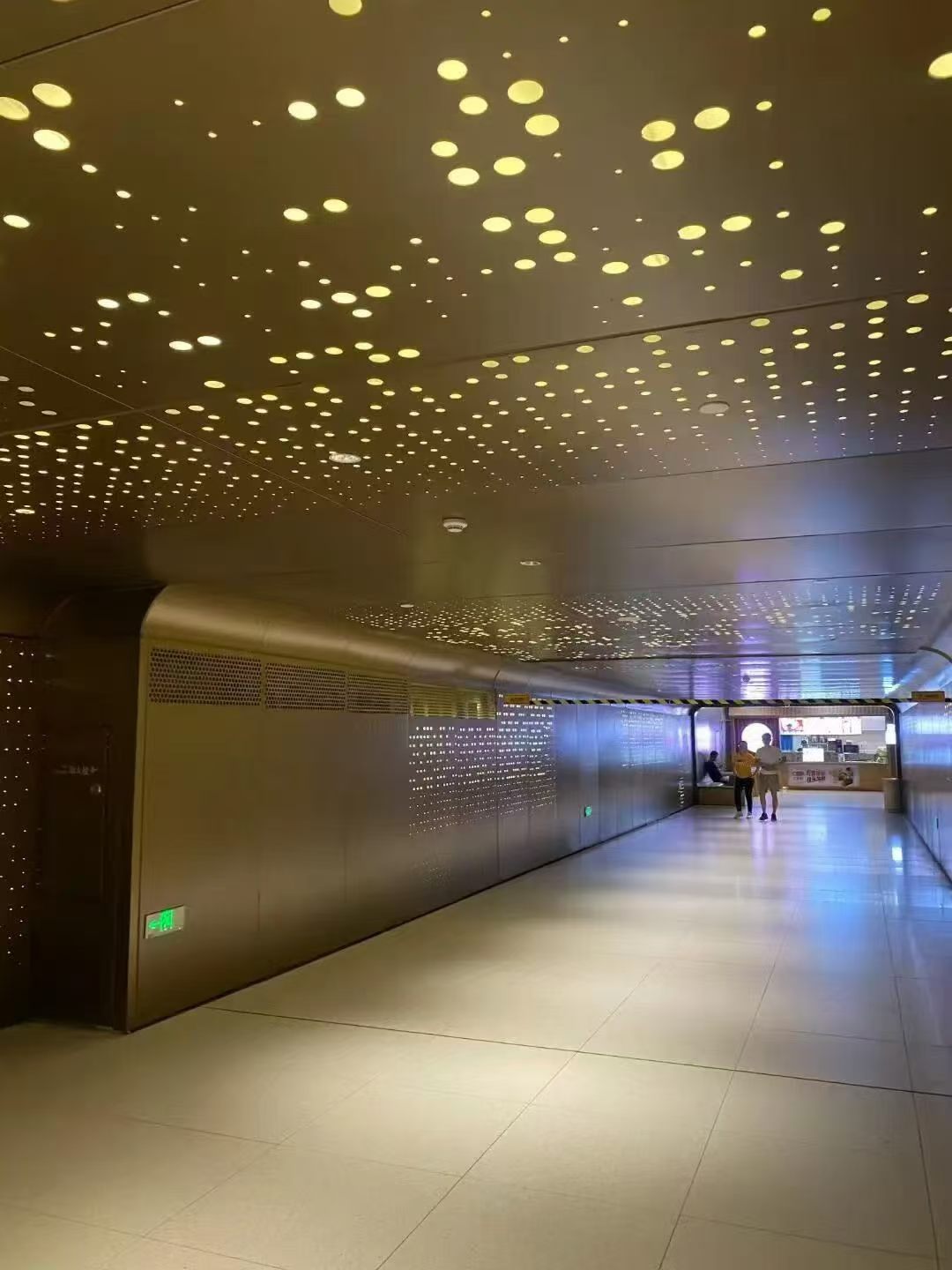 上海市长城板冲孔雕花铝单板 - 方案
